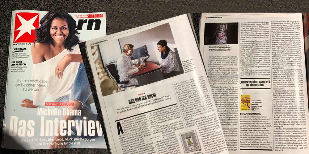 Stern Bericht über Prof. Ohnsorge Die Diagnose