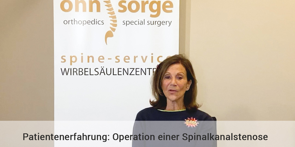 Erfahrung Operation Spinalkanalstenose